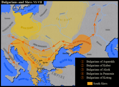 A bolgár népvándorlás