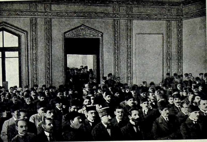 A demokratikus Azerbajdzsán parlamentje, 1918