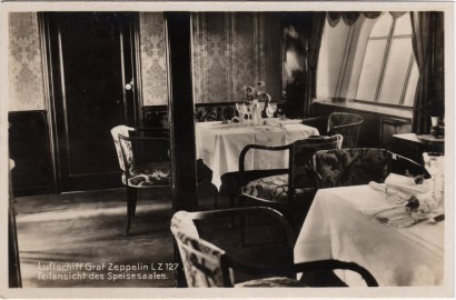 A Graf Zeppelin étkező szalonja