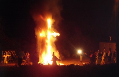 A Ku-Klux-Klan keresztégetése