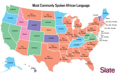 A leggyakoribb afrikai nyelvek