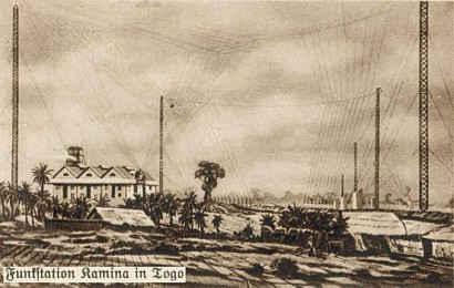 A németek távíróközpontja a togói Kamina településén