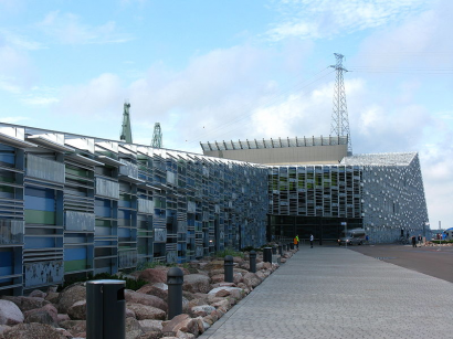 A tenger múzeuma Kotkában. Vellamóról, a tenger istennőjéről nevezték el.