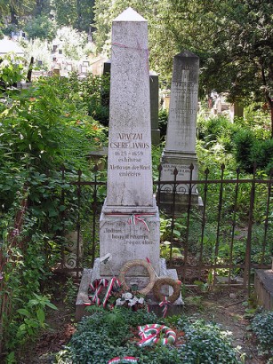 Apáczai Csere János síremléke a házsongárdi temetőben
