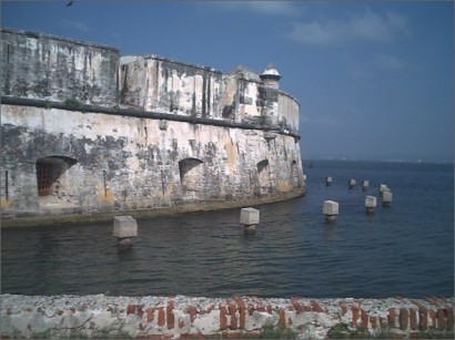 Cartagena kikötője: ide érkeztek hajdan a rabszolgák