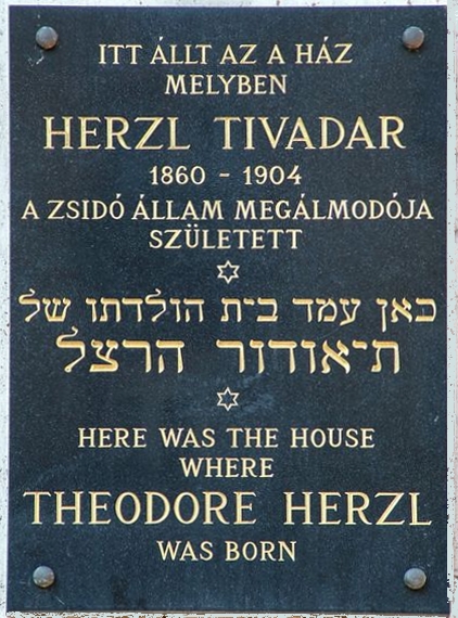 Képtalálat a következőre: „cionizmus Herzl tivadar”