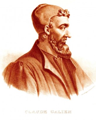 Galénosz (129–201 k.) – Pierre Roche Vigneron litográfiája (1885 k.)