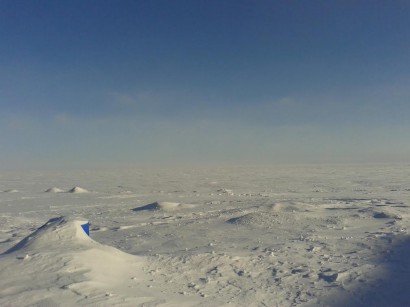 A Winnipeg-tó télen