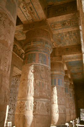 III. Ramszesz halotti templomának egyik csarnoka