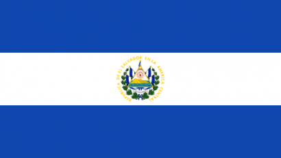 Salvador nemzeti lobogója