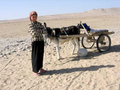 Ujgur lány