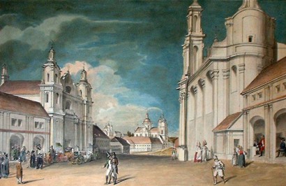 Vicebszk a 19. században – Józef Peszka festménye