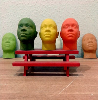 3D-s nyomtatással készült portrék