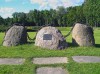 A „balti lánc” egy részlete – Emlékmű az észtországi Käruban