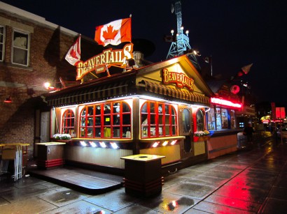 A BeaverTails boltja az ottawai ByWard Market komplexumán belül