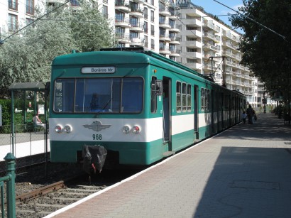 A Boráros tér HÉV-végállomás napjainkban