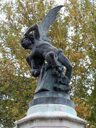 A bukott angyal – Retiro, Madrid