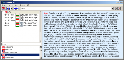 A dress szócikke az AMM-ben