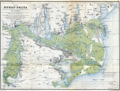 A Duna-delta 1867-ben – itt jön létre az „Otthon” állama