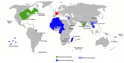 A francia gyarmatbirodalom