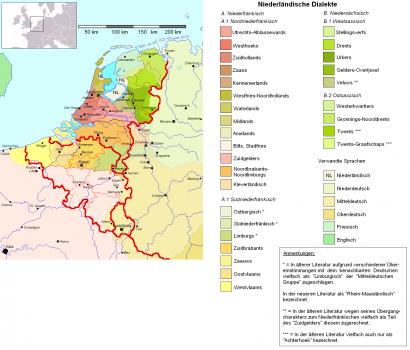 A holland nyelvjárások