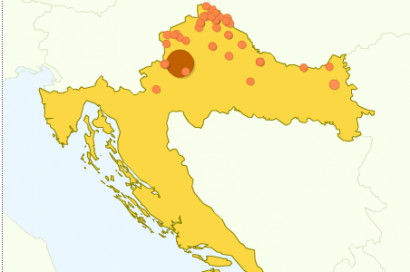 A Horvat név előfordulása az 1950-es években