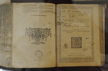 A Károlyi Gáspár által fordított 1608-ban, Hanauban megjelent Biblia