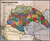 A Kárpát-medence térképe a két bécsi döntés (1938, 1940) után, amelyek a szomszéd államok magyar többségű területeit Magyarországnak ítélték vissza