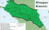 A Kaukázuis Emirátus területe.