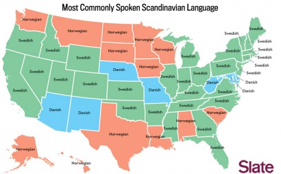 A legtöbbet használt skandináv nyelv