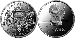 A lett lat a világ egyik legnagyobb értékű pénzegysége: egy lat jelenleg több, mint 400 forintot ér