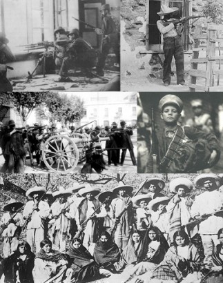 A mexikói forradalom képekben