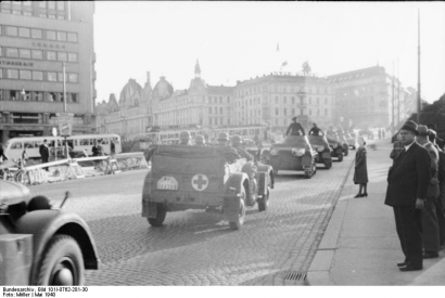 A német hadsereg bevonul a norvég fővárosba.