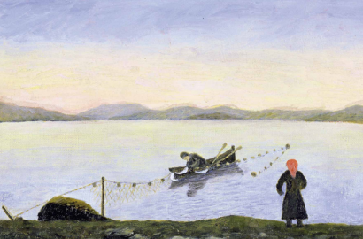 A Nyehvatovo-tónál – Tiko Vilka festménye, 1950-es évek