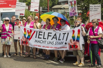 “A sokféleség erőssé tesz” – német felvonulók