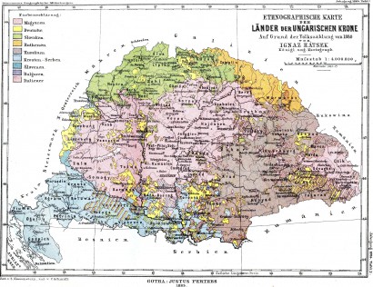 A történelmi helyét megtalált, magyar szupremáciára épülő, európai civilizatorikus értékrendet felvállaló ezeréves Magyarország etnikai viszonyai 1885-ben