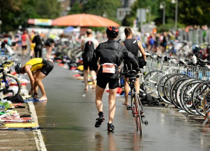 A triatlon végredményébe az átöltözés ideje is beleszámít