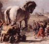 A trójai ló – Giovanni Domenico Tiepolo (1727–1804) festménye