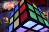 A Túl a Rubik-kockán című kiállítás megnyitója