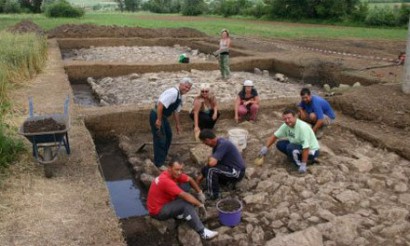 A Via Militaris 2010-ben feltárt részletei a szerbiai Dimitrovgrad közelében