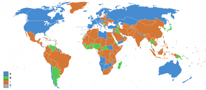 A világ migrációs térképe 2014-ben