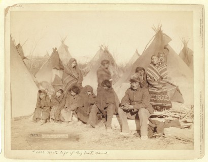A Wounded Knee-i mészárlás néhány túlélője, 1891