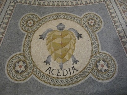 Acedia (lanyhaság), az egykori főbűn – mozaikon ábrázolva