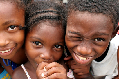 Afro-kolumbiai gyerekek