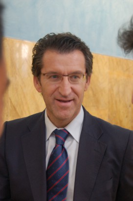 Alberto Núñez Feijóo, a galíciai Xunta elnöke – ő is gallego