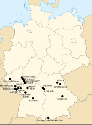 Amerikai katonai támaszpontok Németországban