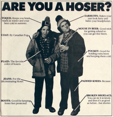 Are you a hoser? – A vicces és sztereotip 