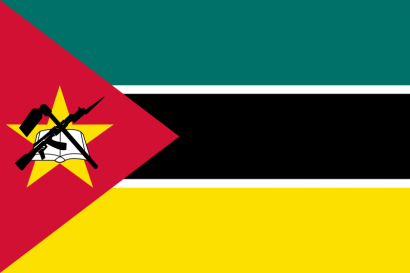 Az AK-47-es Mozambik zászlaján is látható