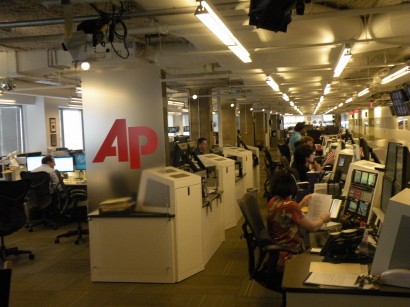 Az AP "newsroom"