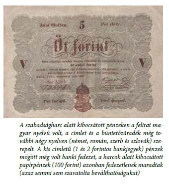 Az egyetlen nyom, ami arra utal, hogy a korban több nyelv volt használatban Magyarországon (a tankönyvben szereplő illusztráció)